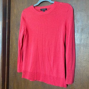 Banana Republic Pink Extra Fine Merino Wool Sweater